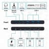 Digitus Przełącznik / Switch KVM HDMI 2x1 | UHD 4K@60Hz | 3x USB-A 3.1 Gen1 | 1x USB-C USB 3.1 Gen1 | Audio | Core Line